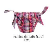 Maillot de bain Carreaux [Lou]