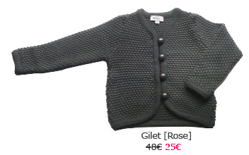 Gilet [Rose]